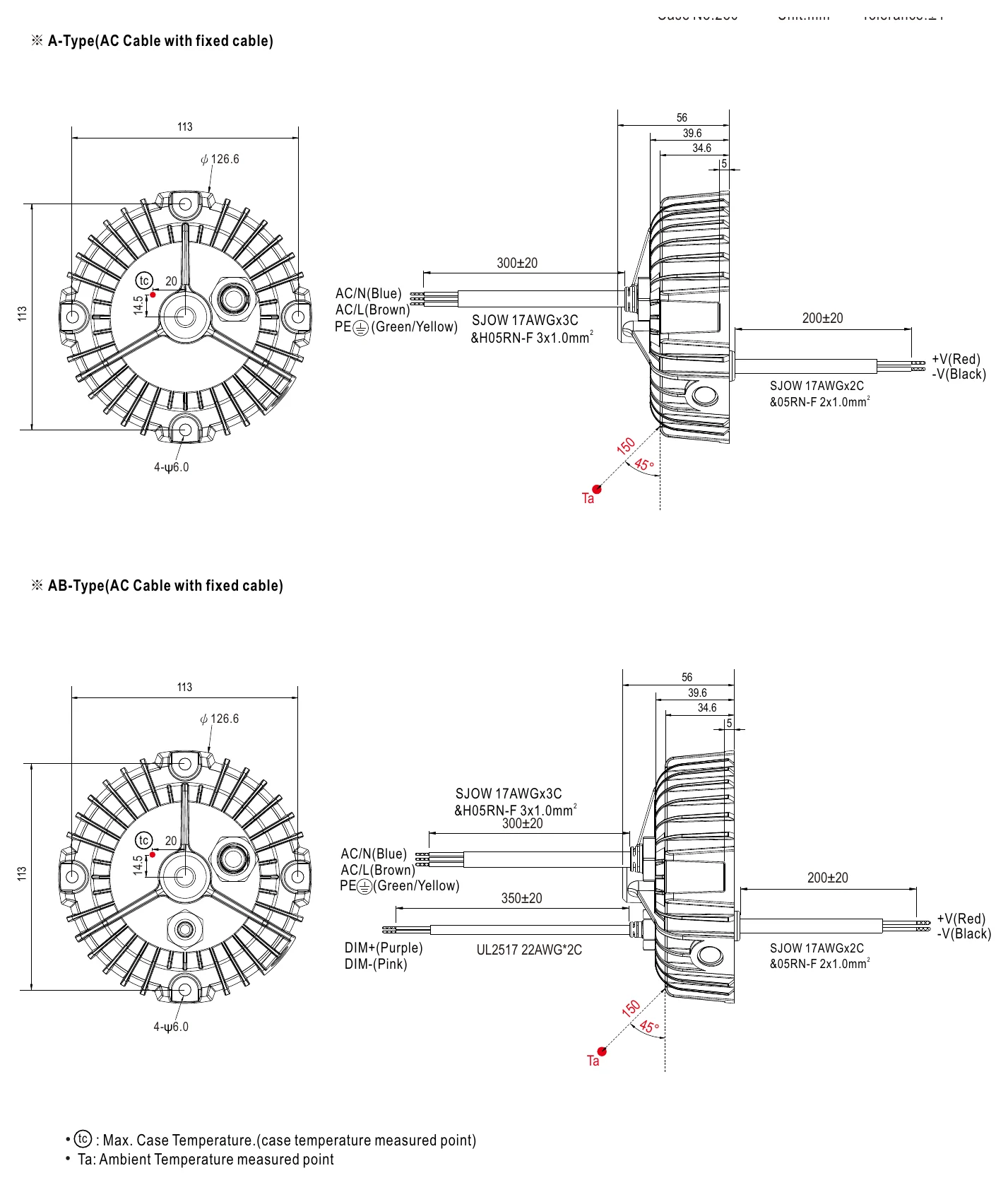 XBG-100-A MECHANICAL SPECIFICATION