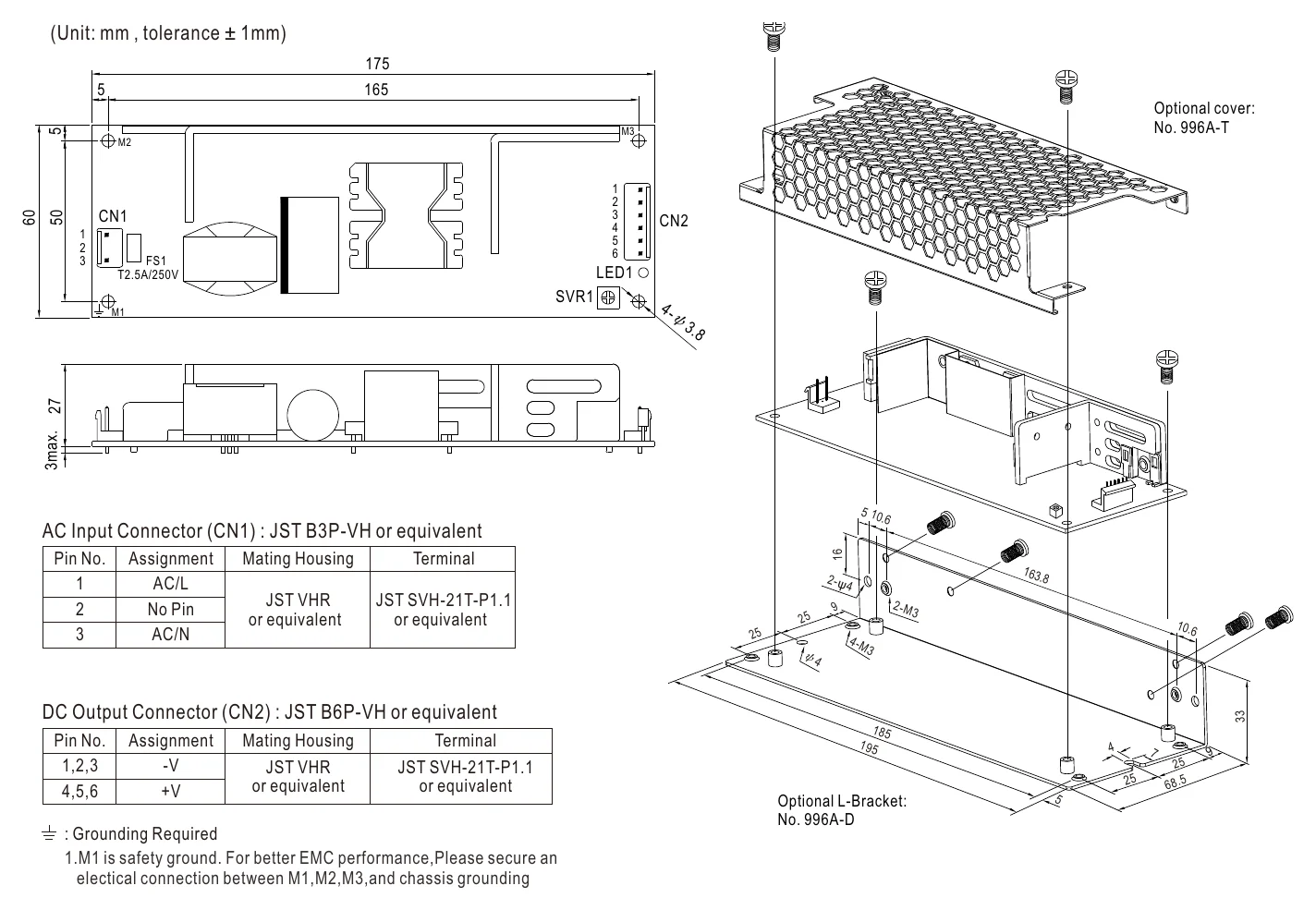 ELP-75-5 Mechanical Specification