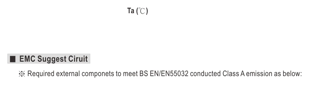 SKMW20W8-03 EMC Suggest Ciruit