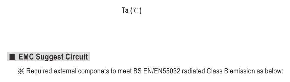 DKMW15W8-05 EMC Suggest Circuit