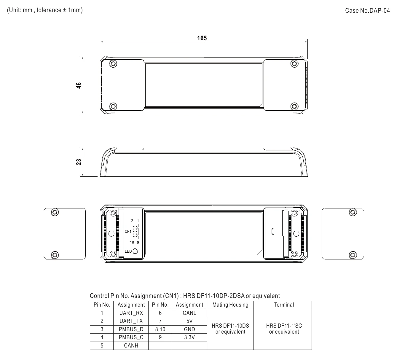 SBP-001 Mechanical Specification