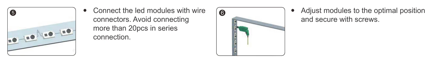 ENVO EdgeBlade LED Module Sidelit - Single LED Installation Guidance (3)