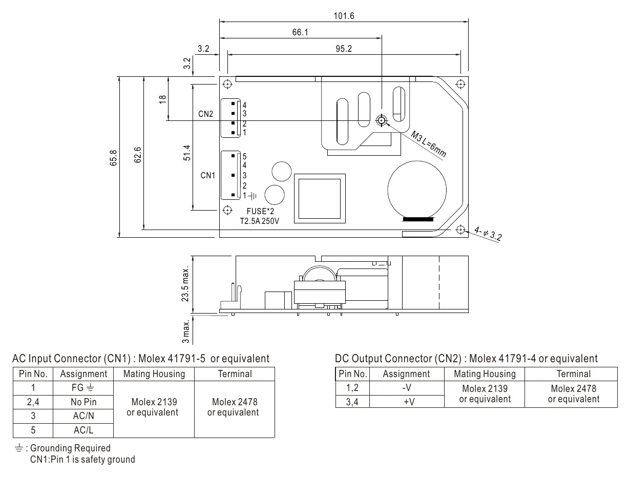MPS-30-5 Mechanical Specification