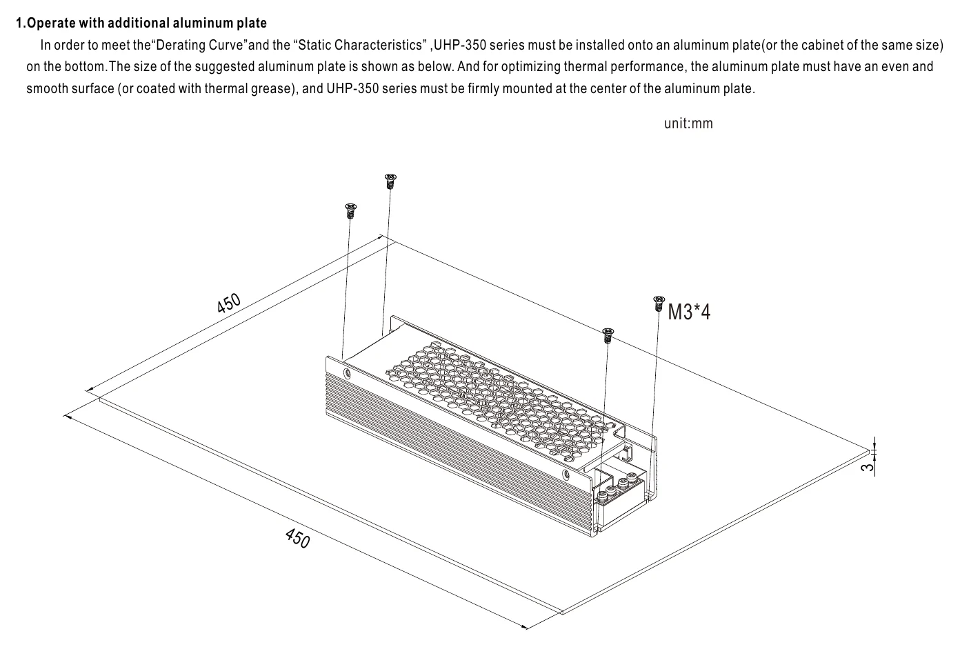 UHP-350R-5 Installation
