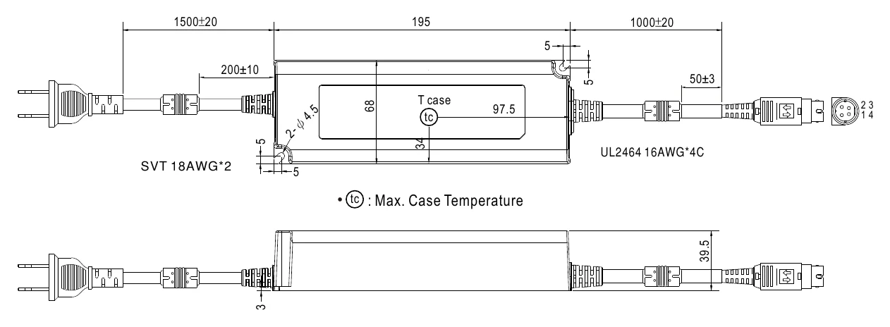 OWA-200U-36 Mechanical Specification