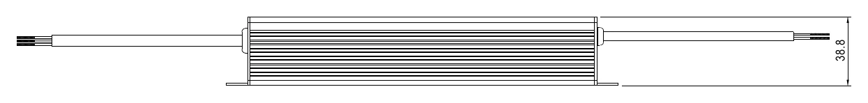 HLG-150H-48B Dimensions (mm)