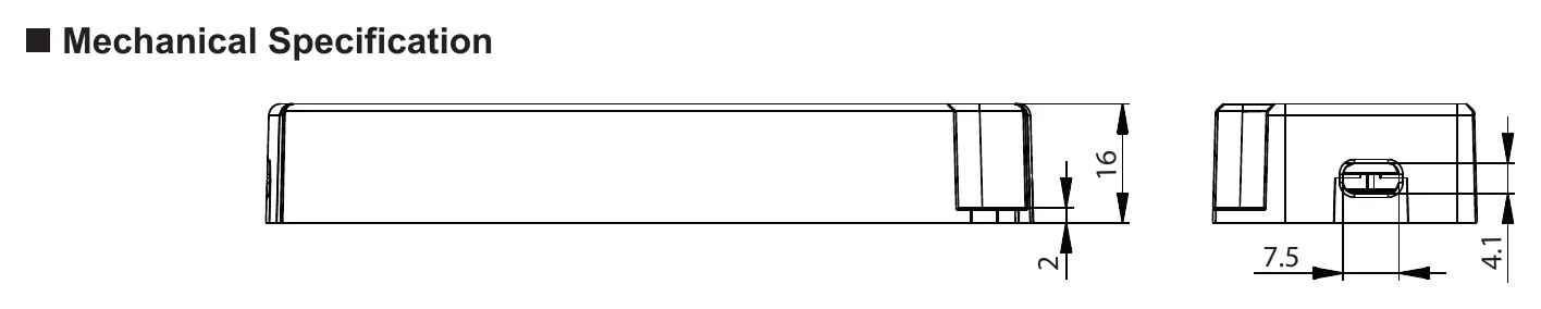 EV-SNT-20-24 Mechanical Specification