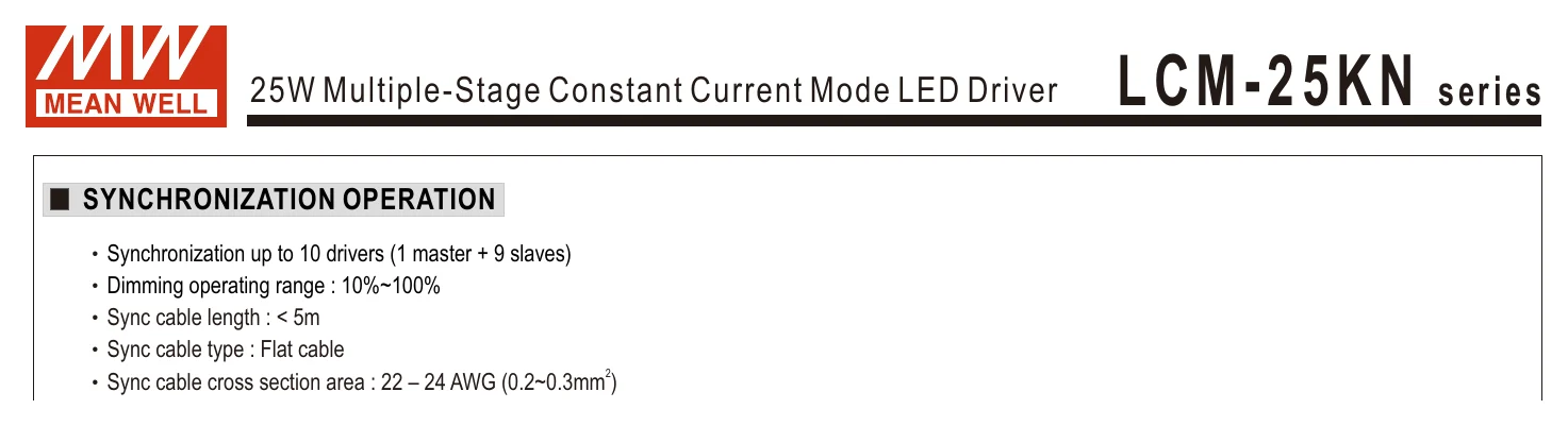 LCM-25KN LCM-25KN series
