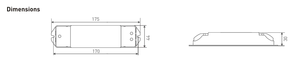 LT-451-12A Dimensions