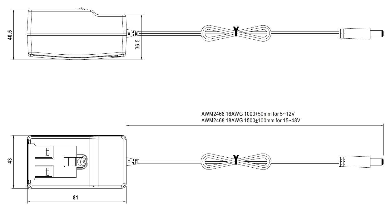 GE24I09-P1J Mechanical Specification