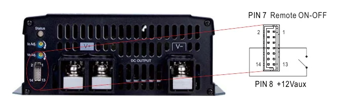 NPP-1700-48 PIN7 Remote ON-OFF