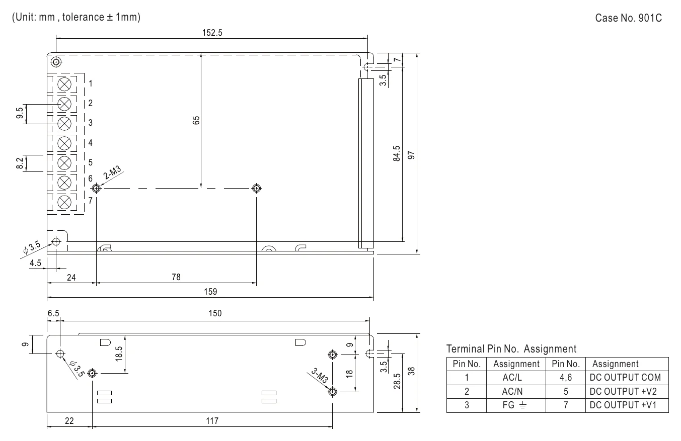 RD-85A Mechanical Specification