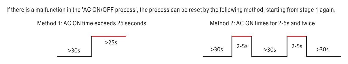 XLC-40-H-MA FACTORY RESET