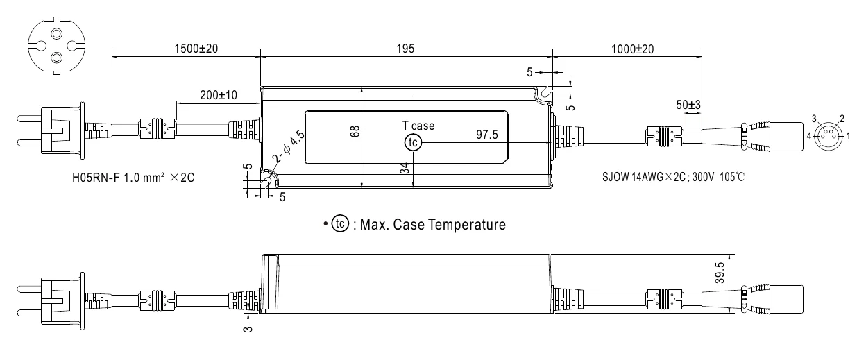 OWA-200E-24 Mechanical Specification