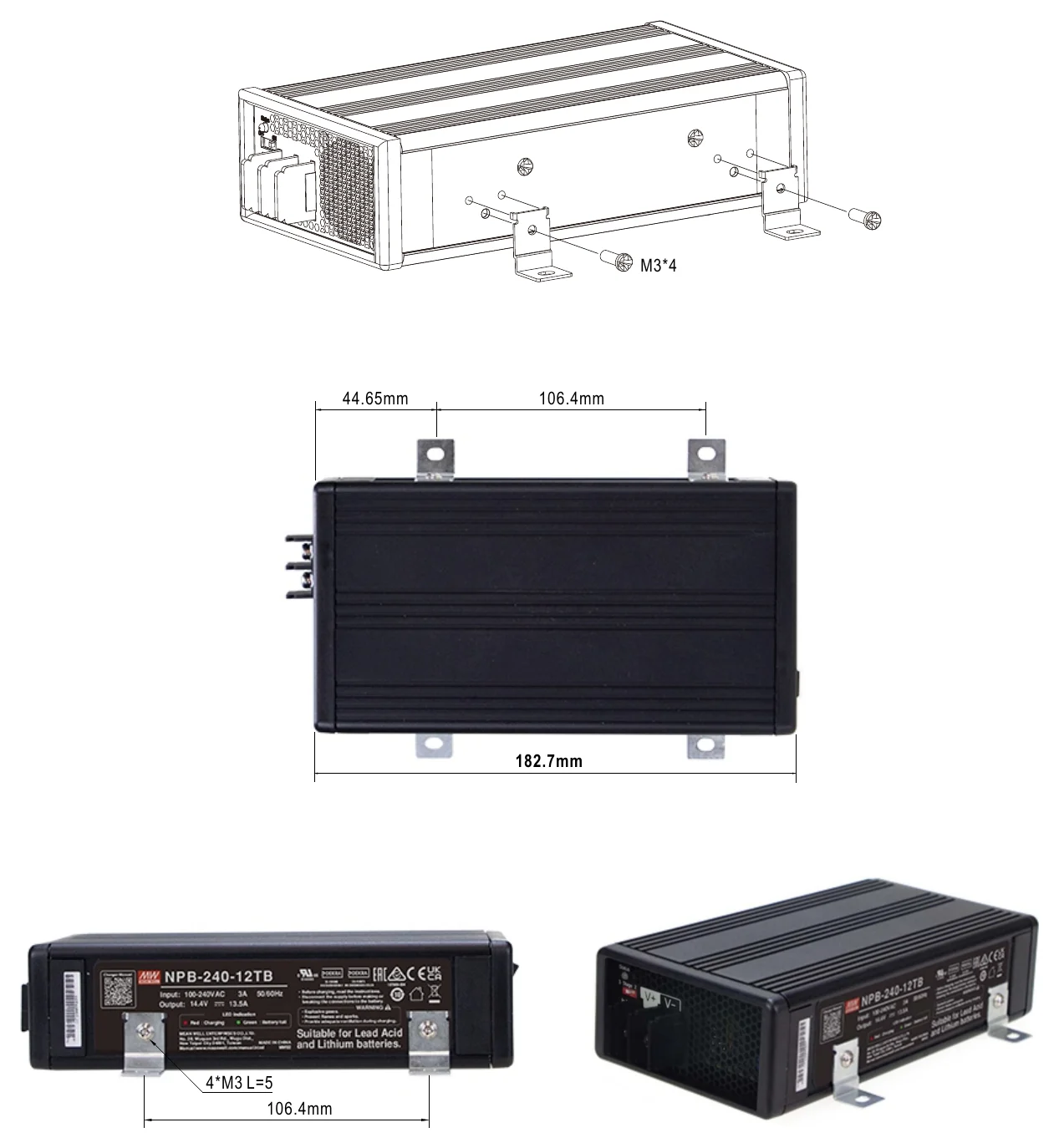 NPB-240-24TB Installation Diagram