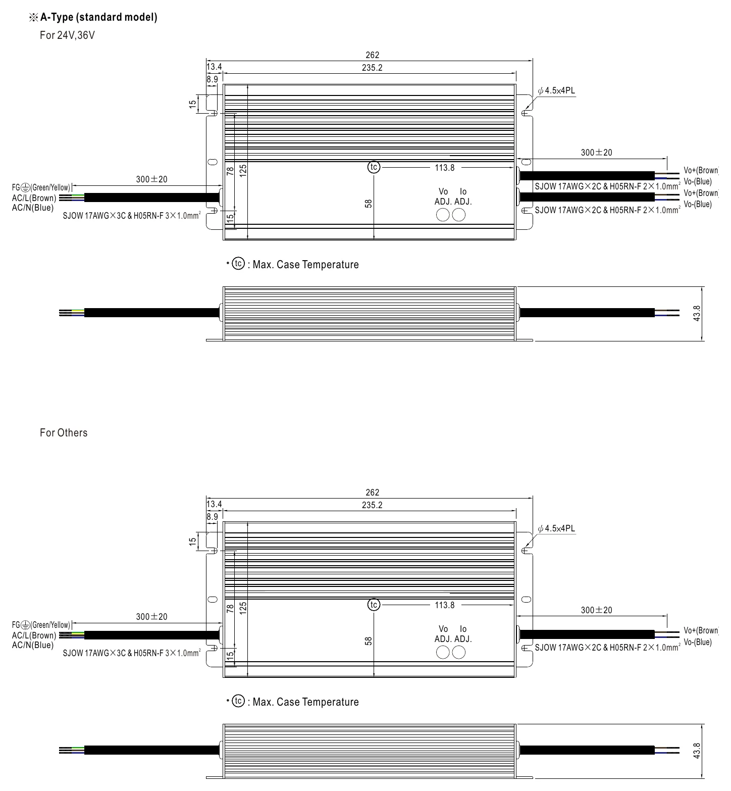 HEP-480-36 Mechanical Specification