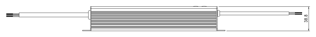 HLG-150H-48B Dimensions (mm)