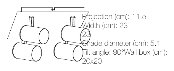 ND-49820101 Dimensions (cm)