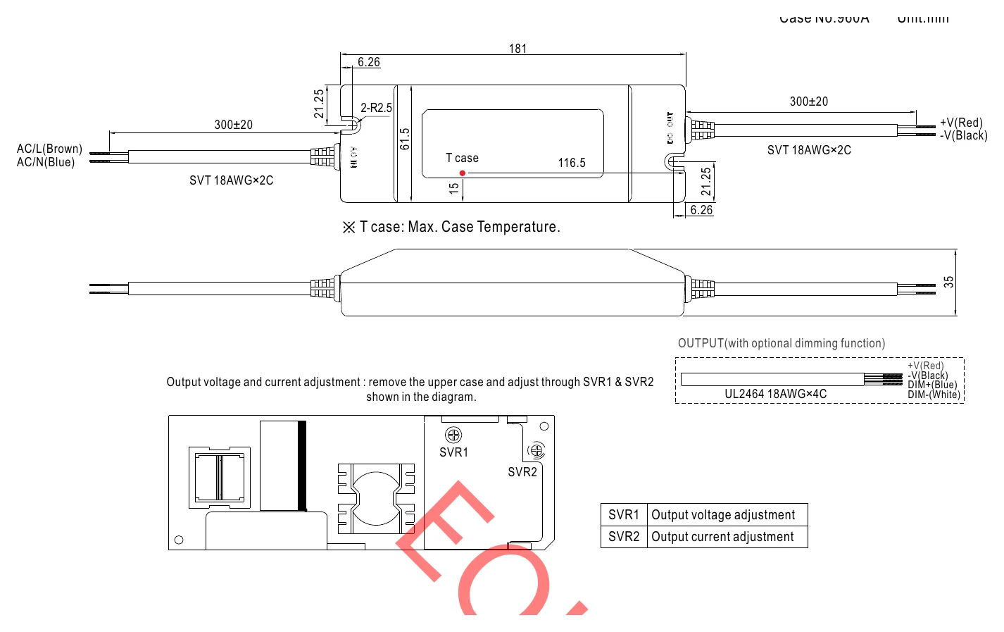 ELN-60-12D Mechanical Specification