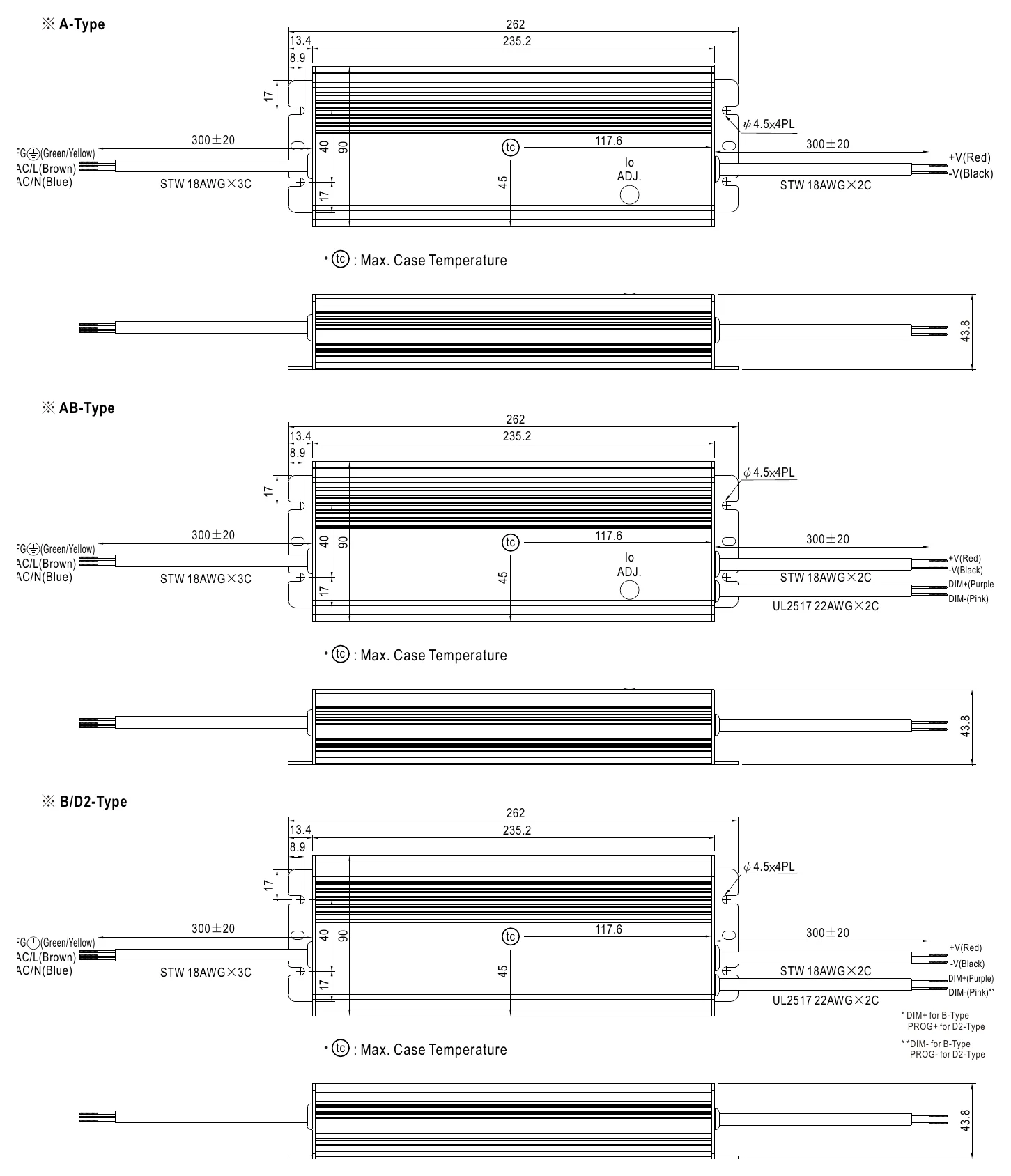 HVGC-320-700A MECHANICAL SPECIFICATION
