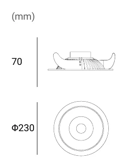 956903MW6702 Dimensions (mm)