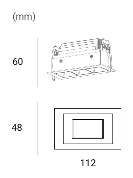FL-FR1160-3K-50D-B Dimensions (mm)