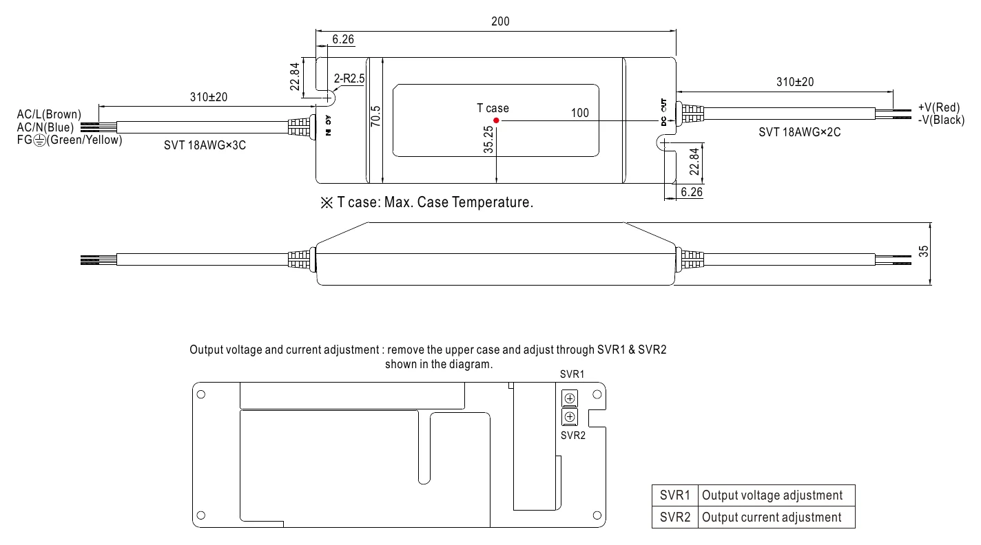 PLN-100-48 Mechanical Specification