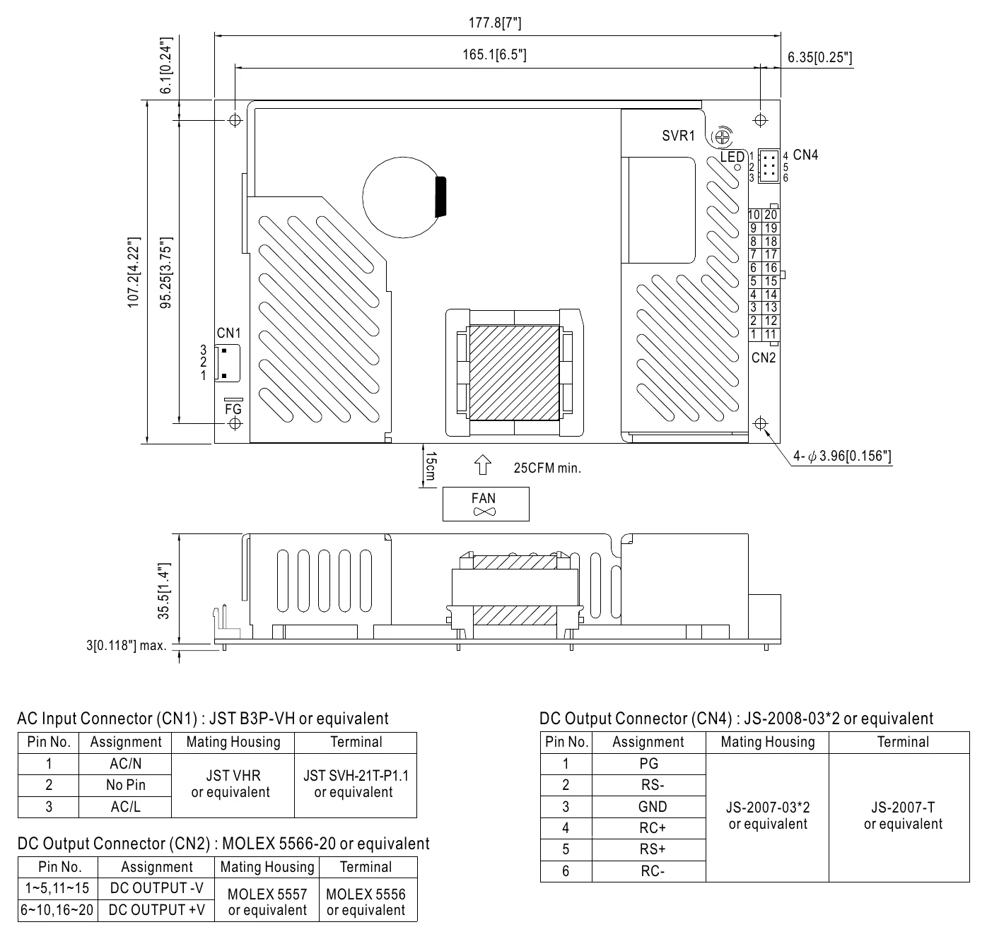 MPS-200-15 Mechanical Specification(MPS-200)