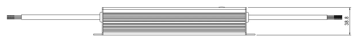HLG-80H-48 Dimensions (mm)