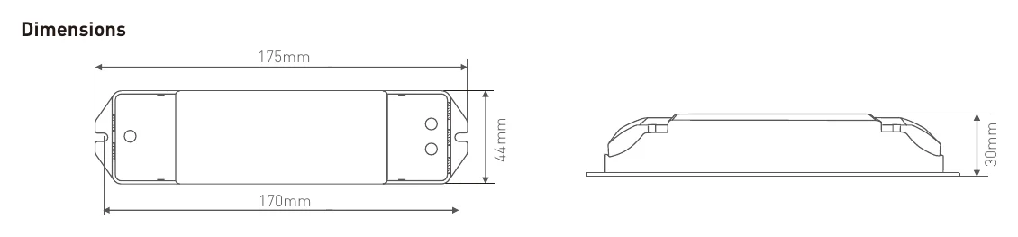 LT-401-12A Dimensions
