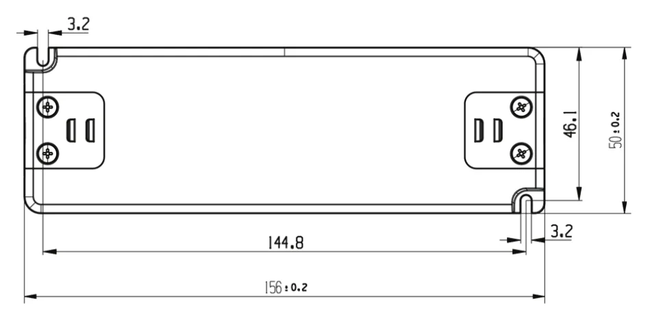 EV-SNPV-40-24 Mechanical Specification (Unit mm) (2)