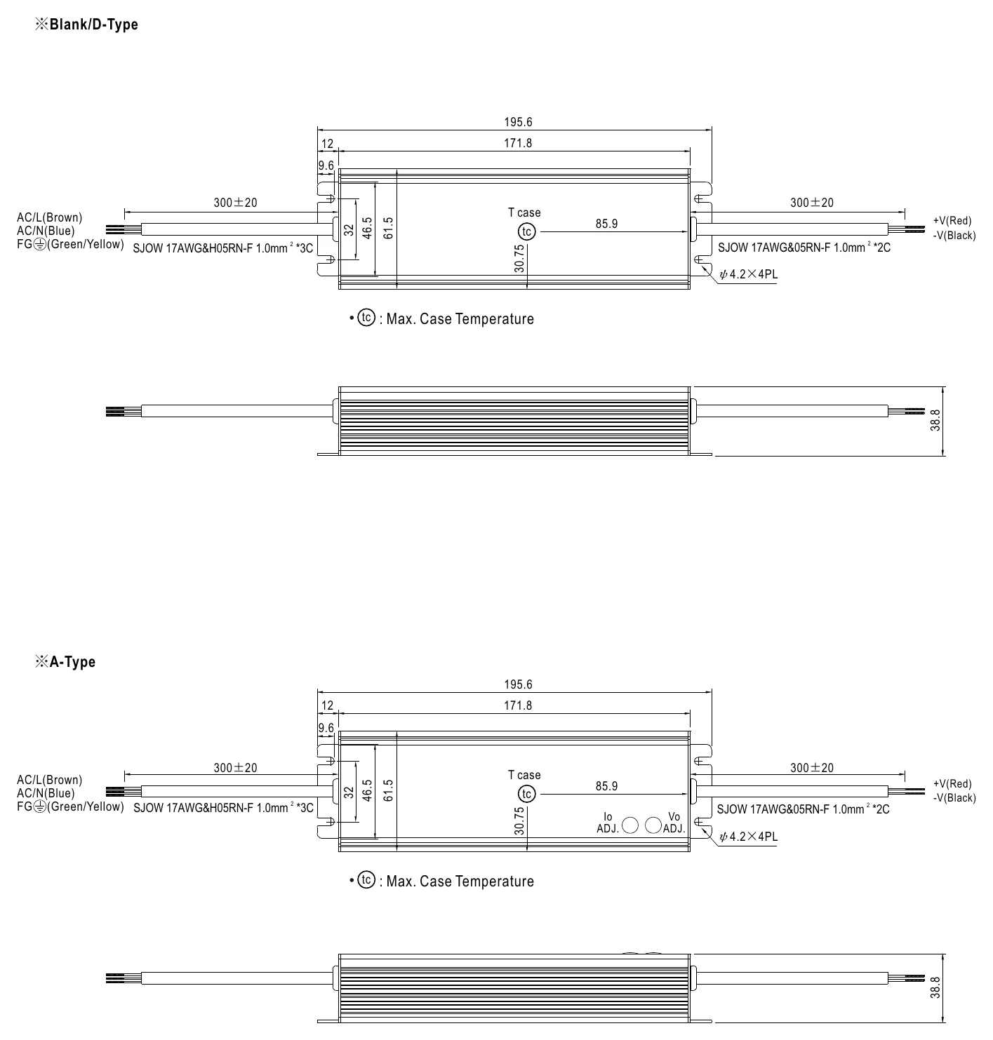 HLG-80H-48 MECHANICAL SPECIFICATION