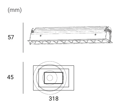 FL-FR1208-3K-50D-B Dimensions (mm)