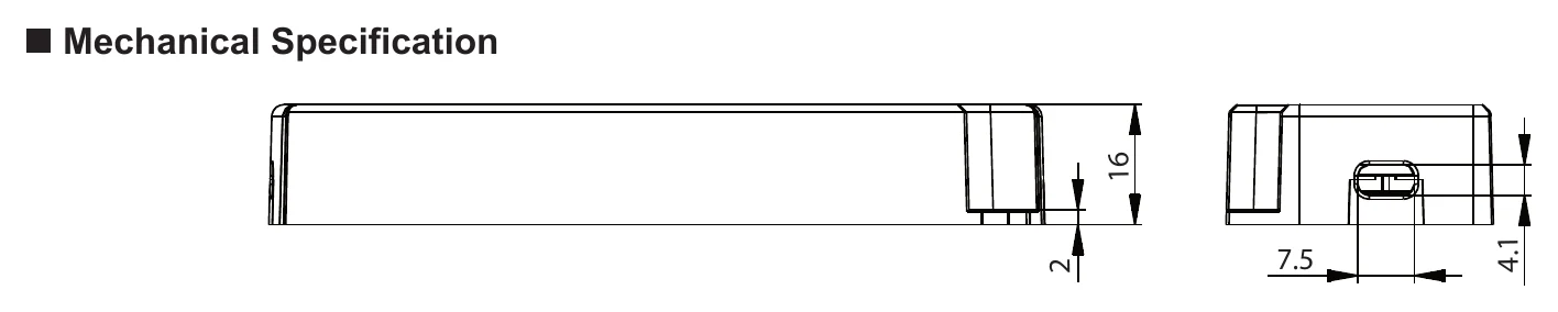 EV-SNT-15-24 Mechanical Specification