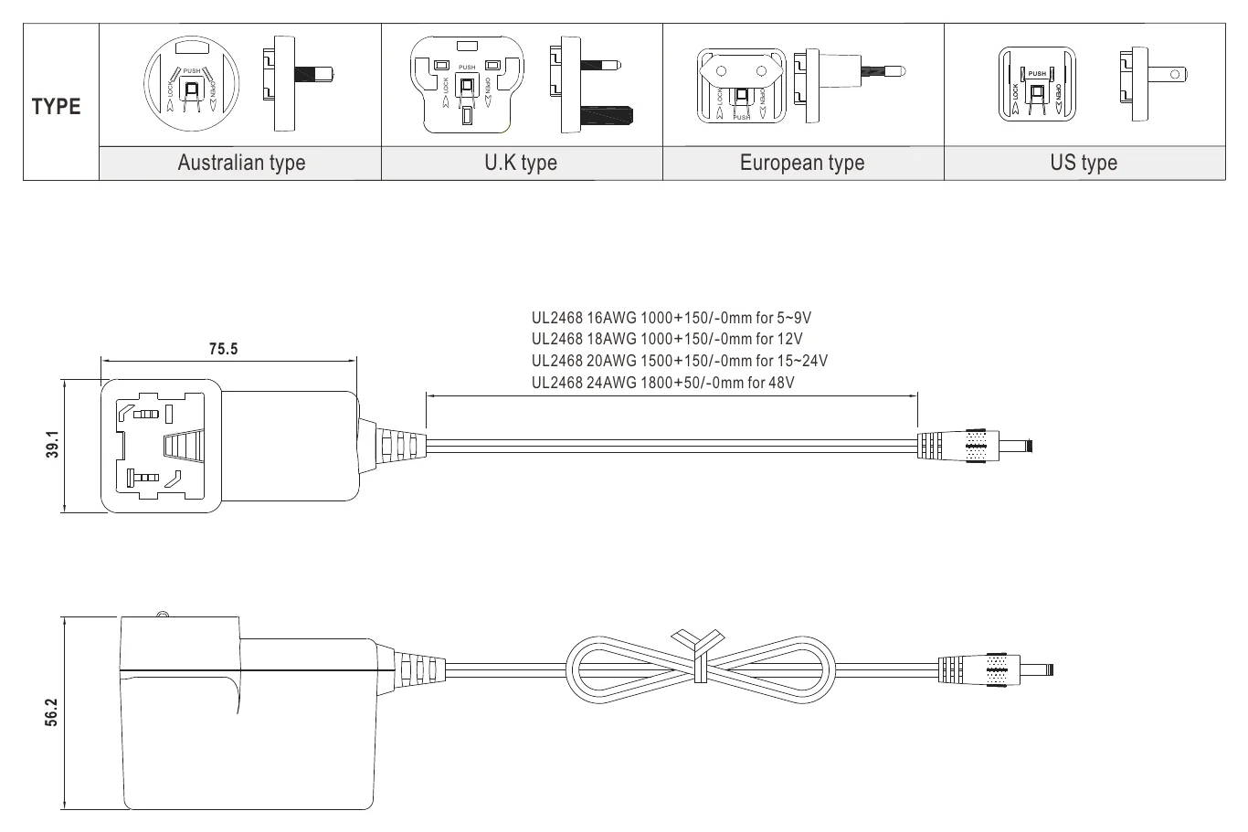 GEM30I09-P1J Mechanical Specification