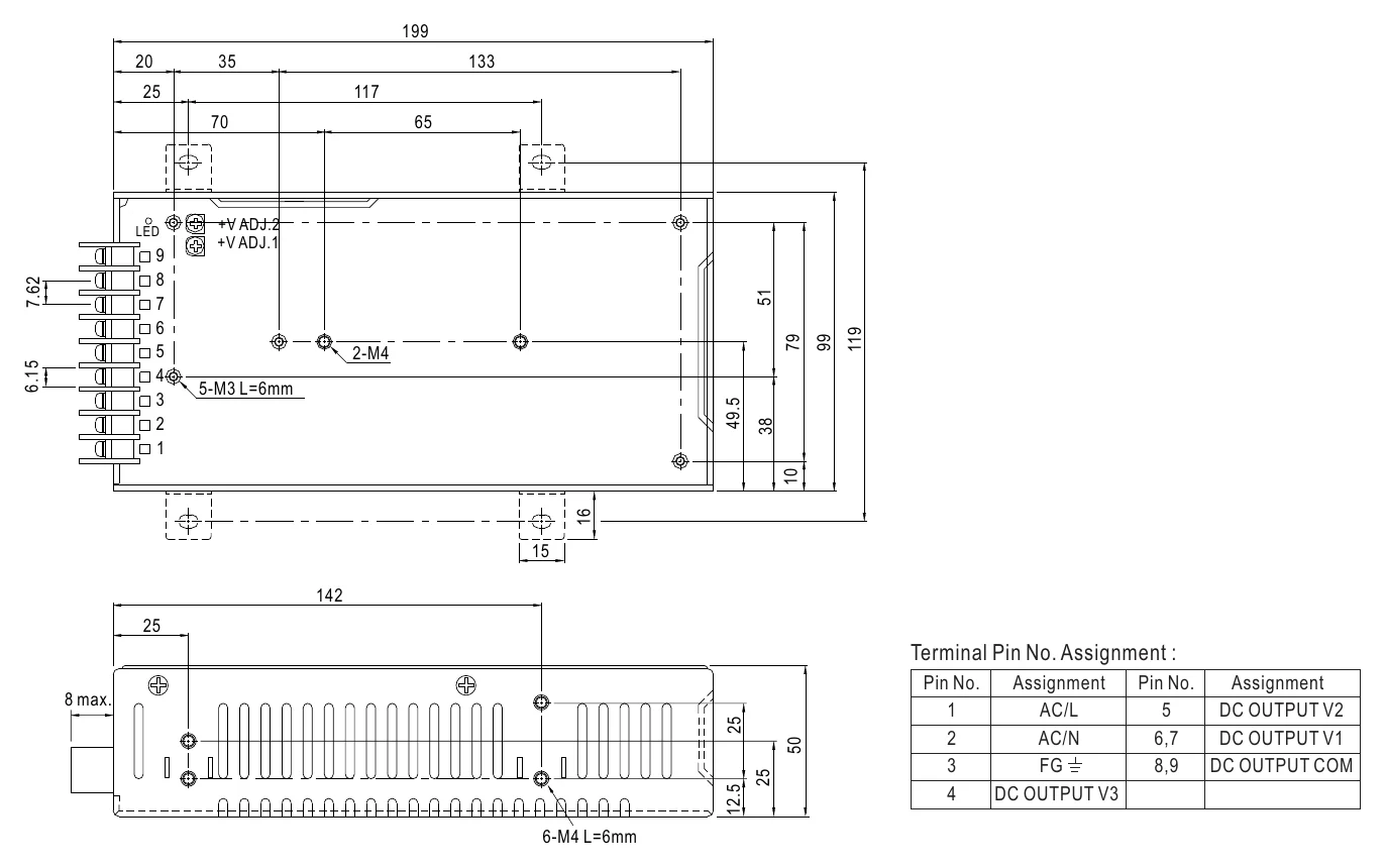 TP-100A Mechanical Specification