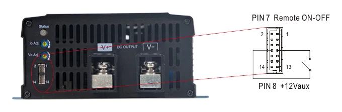 NPP-750-48 4.Remote ON-OFF Control