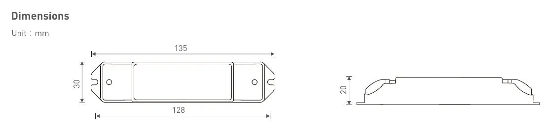 TD-10-100-400-E1P1 Dimensions
