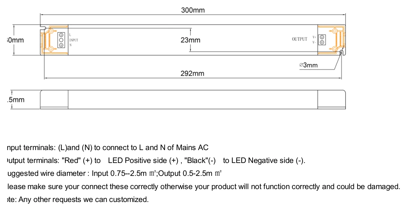 SC-60S-24 Mechanical Specification