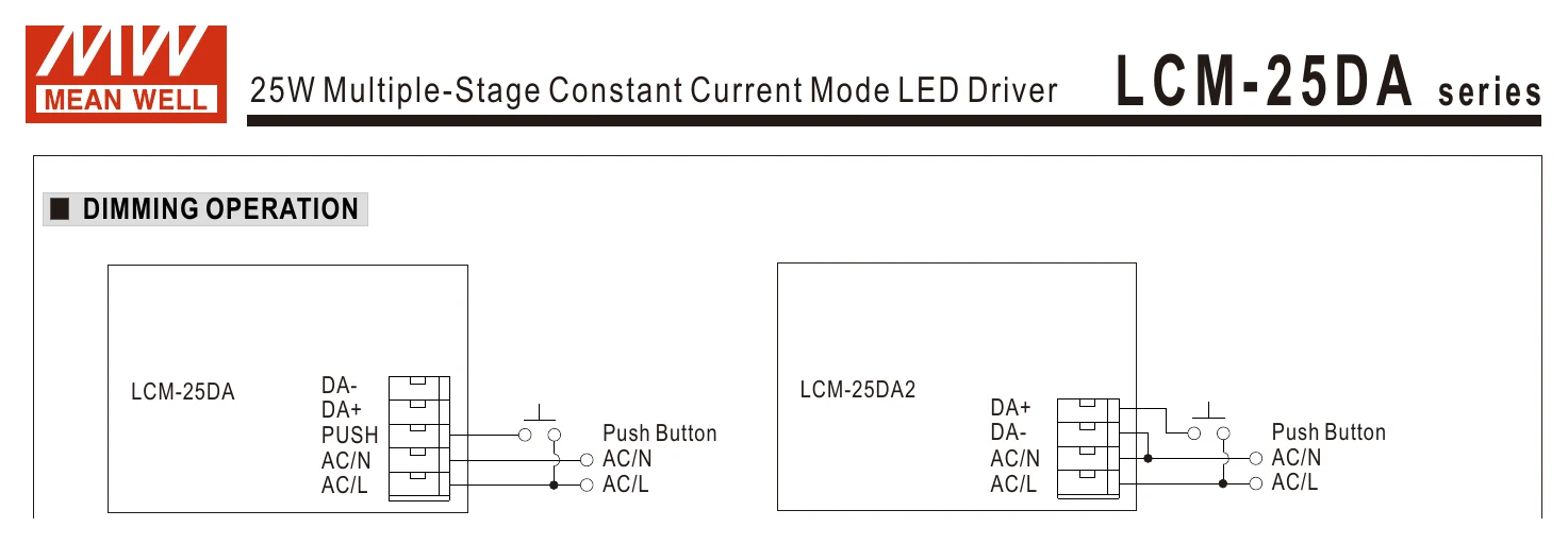 LCM-25DA LCM-25DA series