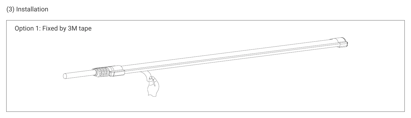Archilight LED Strip Pro Pure Flow IP67 (3) Installation