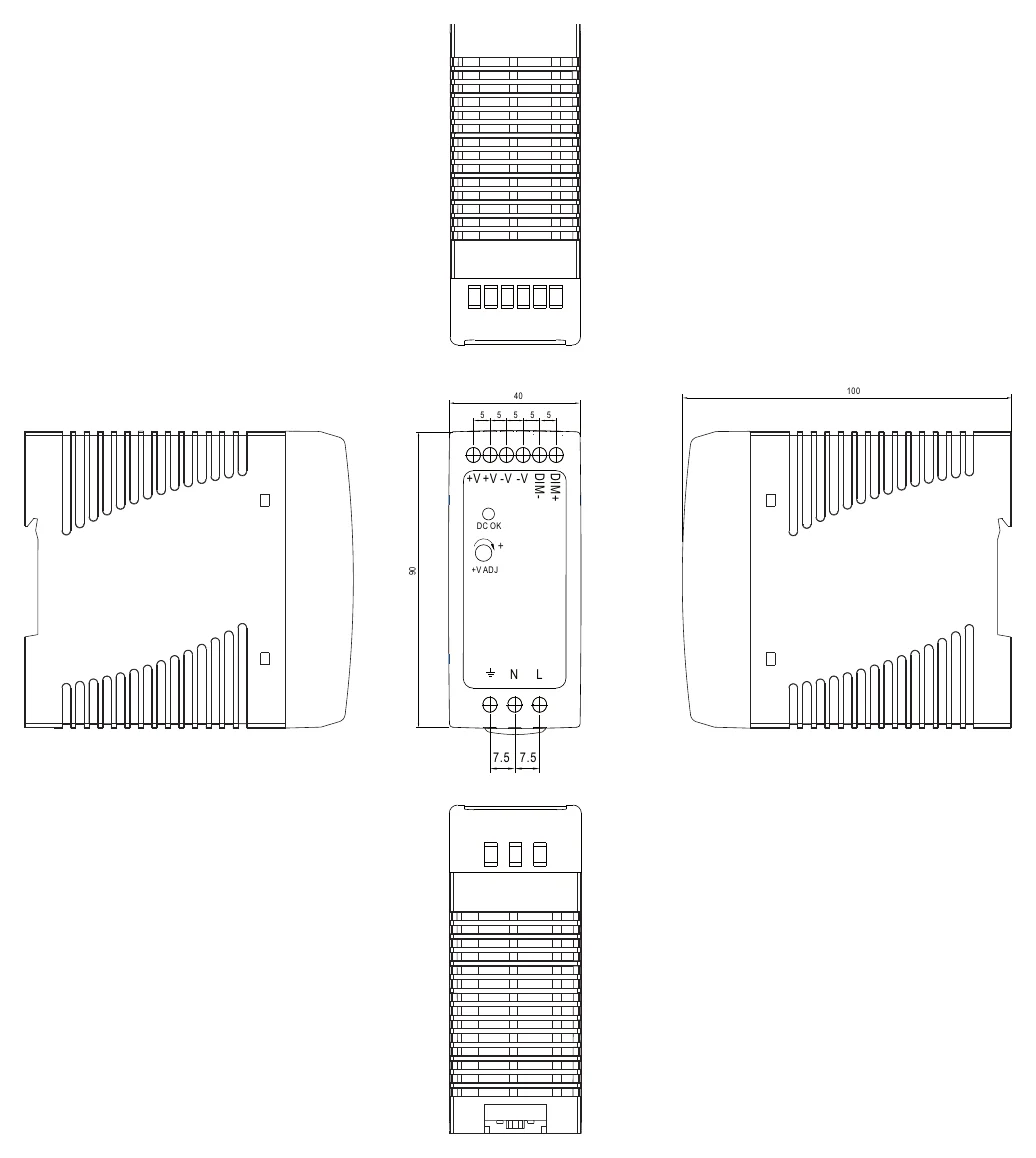 DRA-60-12 Mechanical Specification