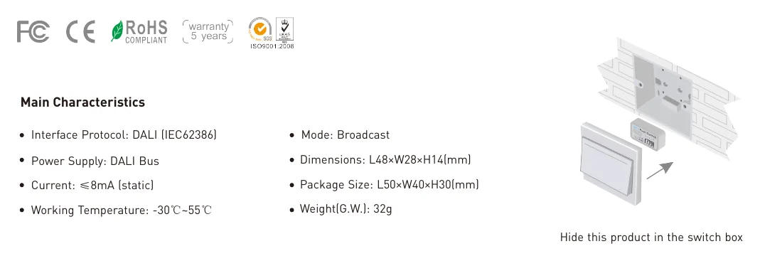 LT-424-MC Main Characteristics