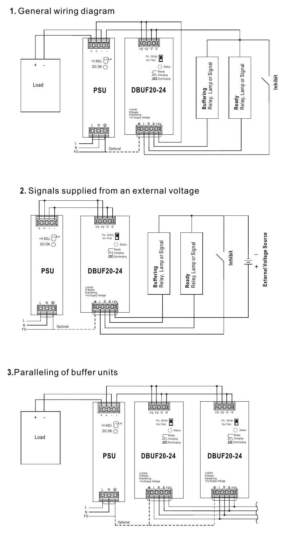 DBUF20-24 Typical Application Notes