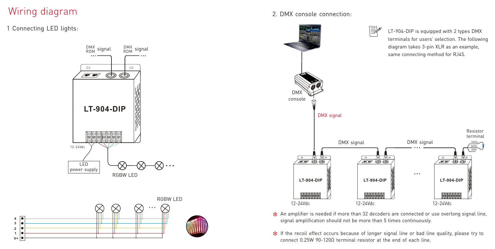 LT-904-DIP Wiring diagram