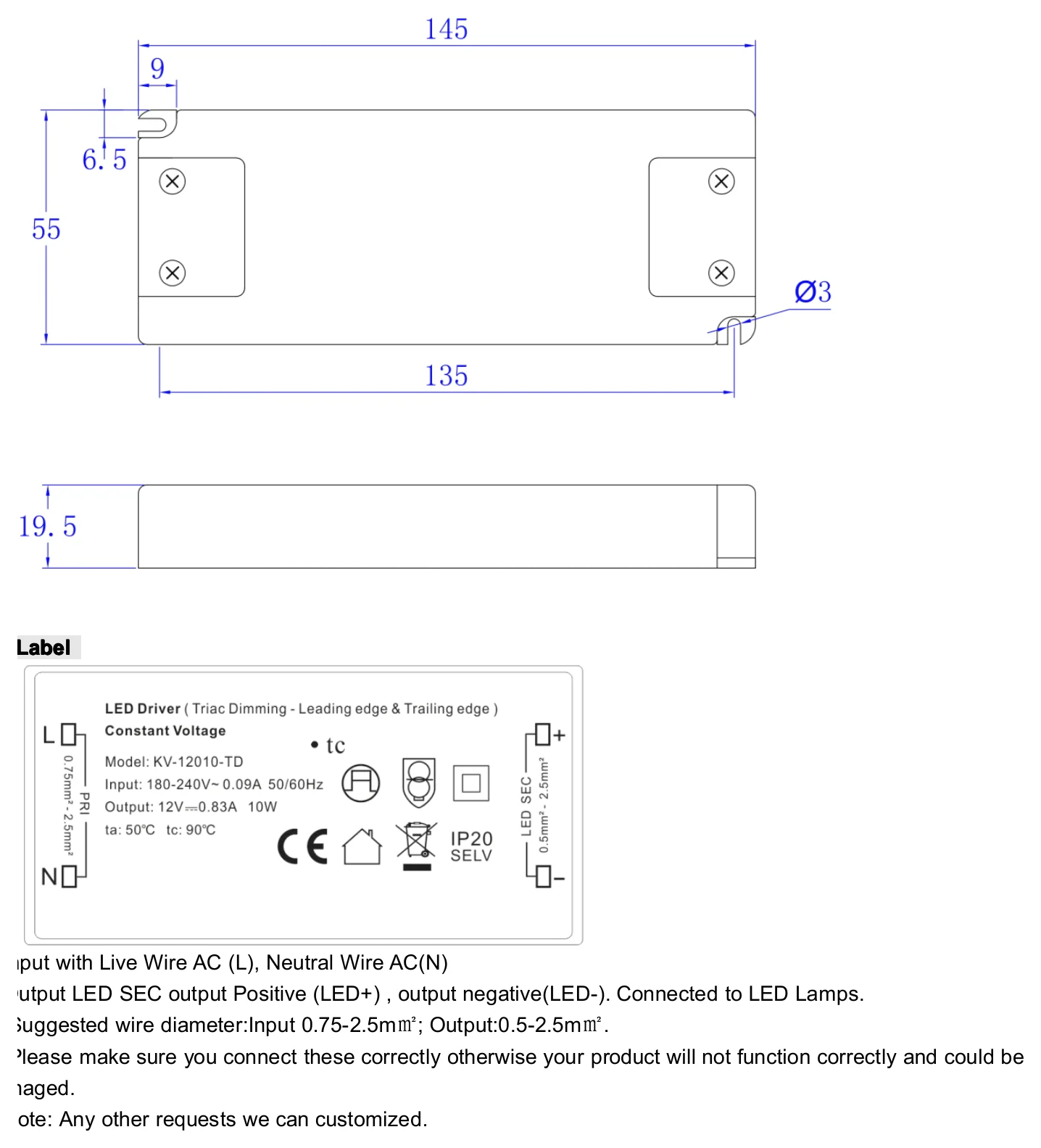 SC-10-24 Mechanical Specification