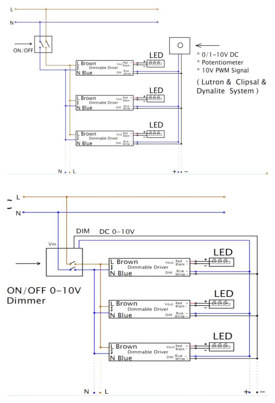 SC-200-24PWM Connect Drawing
