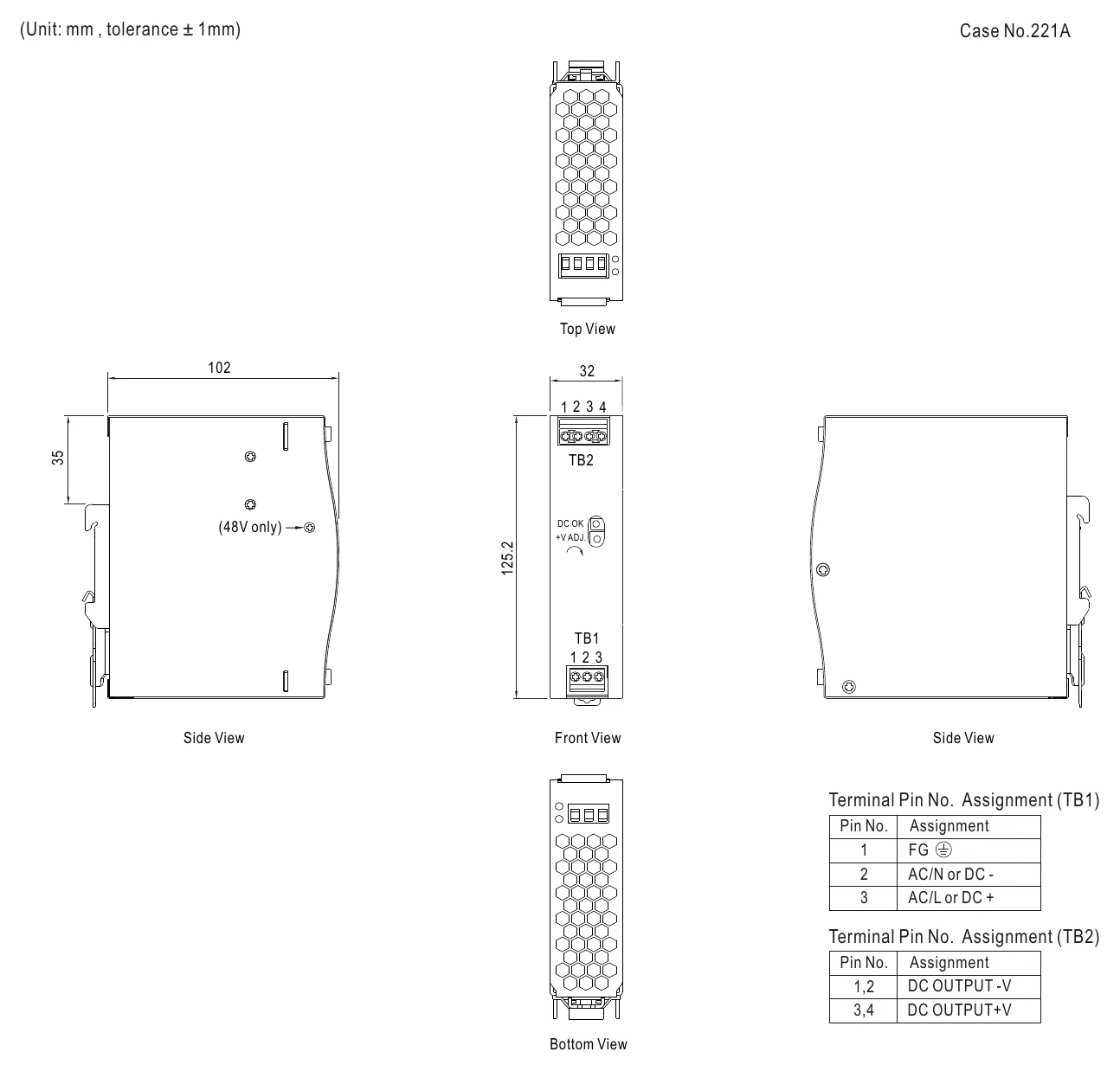 NDR-75-12 Mechanical Specification