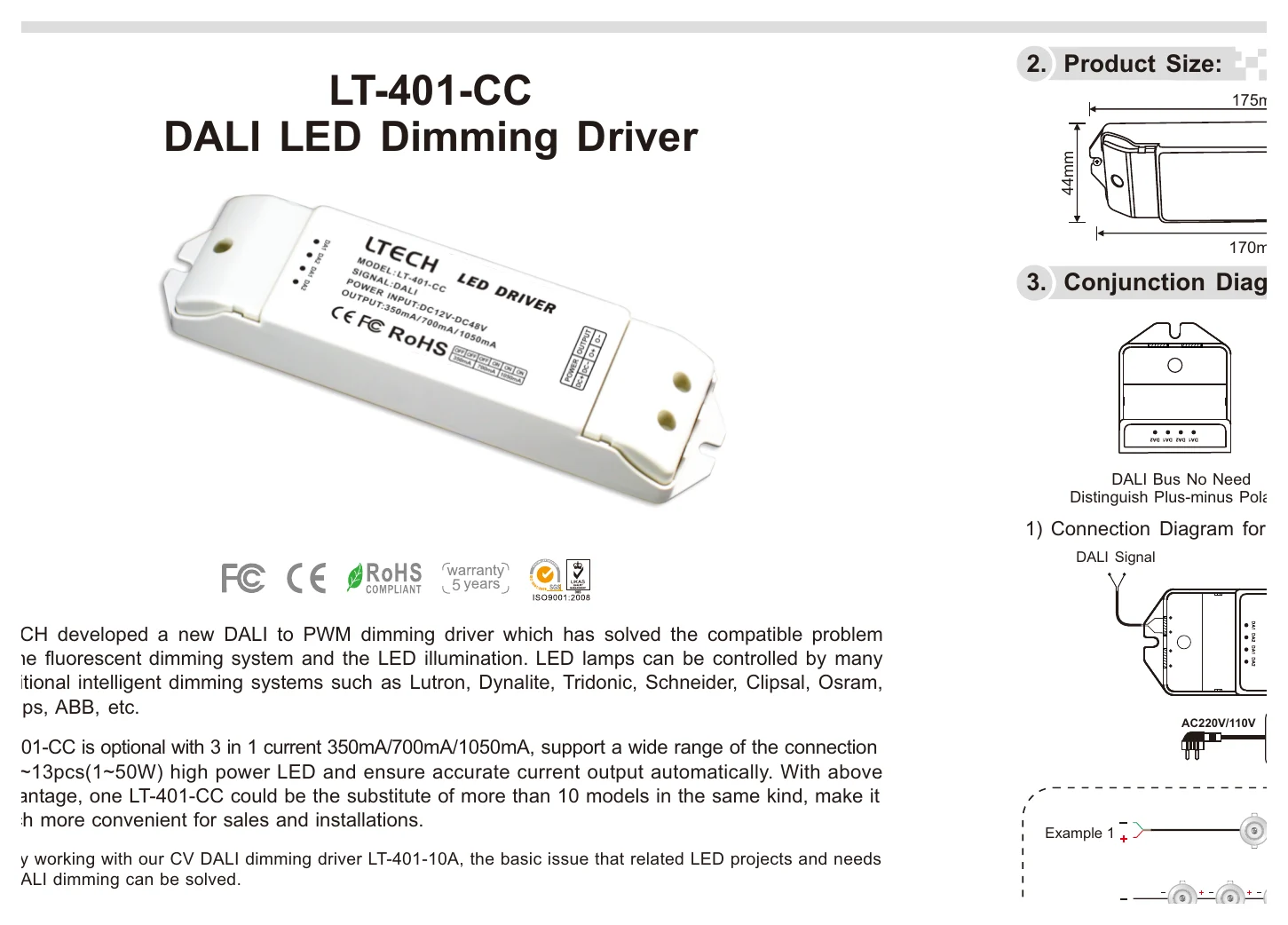 LT-401-CC LTECH LT-401-CC