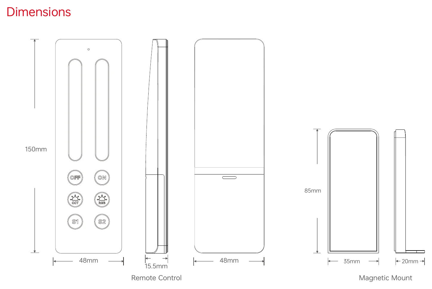 C5+P5 Dimensions